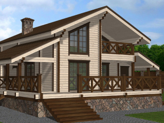 Коттеджи у леса