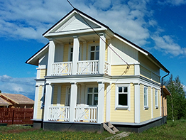 Готовые коттеджи в Подмосковье