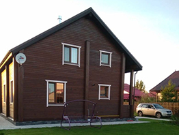 Коттеджи из бревна