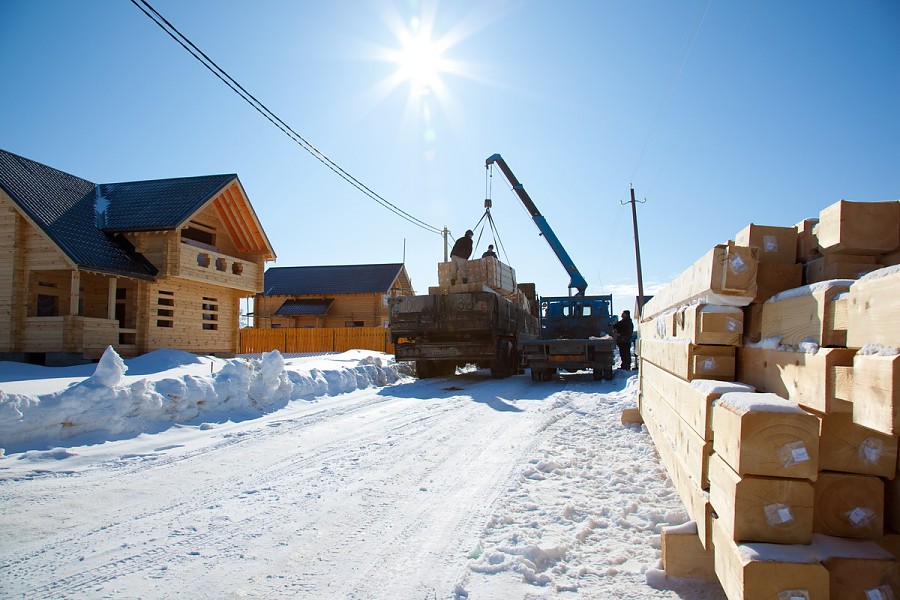 Активно строимся. Заложена вторая очередь 