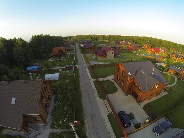 Панорамные виды поселка «Романовские дачи»