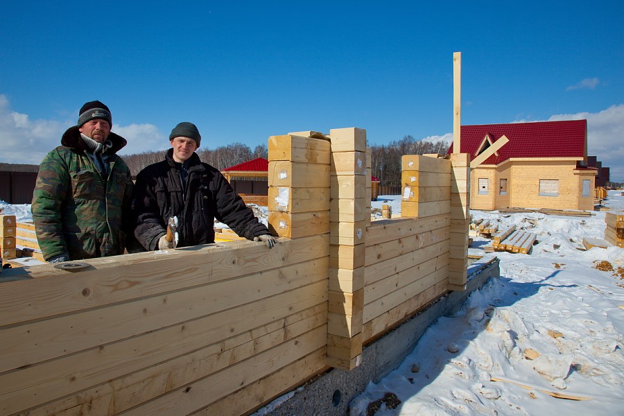 Активно строимся. Заложена вторая очередь 