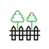 144 гектара земли. Свой лесной массив, относящийся к территории посёлка