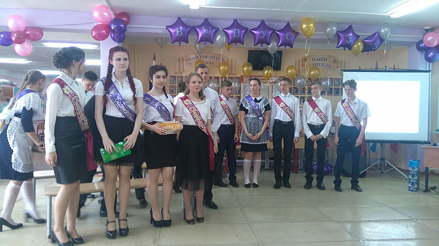 Фото последнего звонка 2018