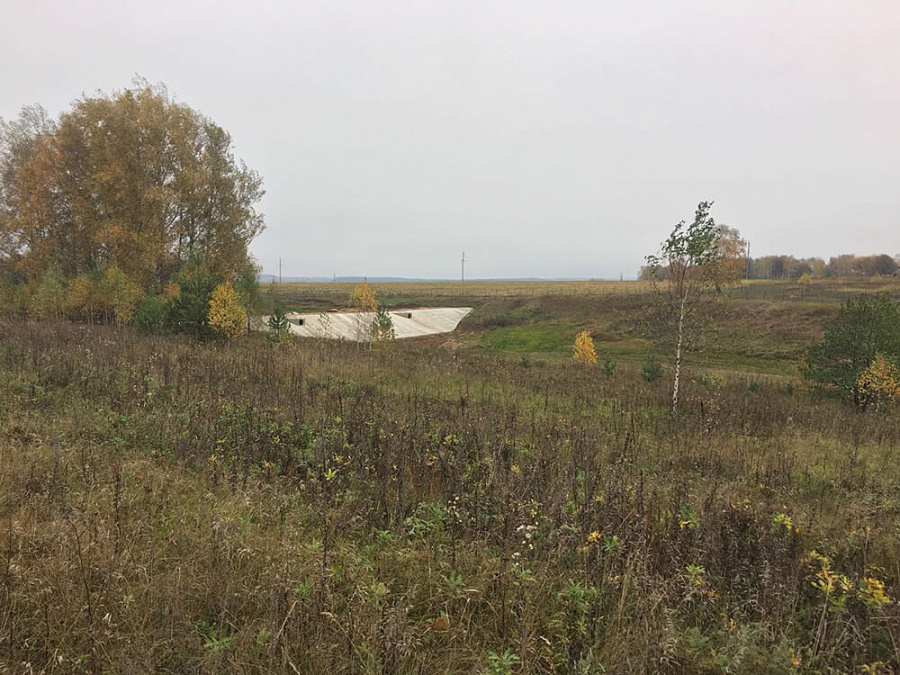 Осень 2016 г. Строительство пруда РД-3