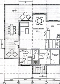 План первого этажа