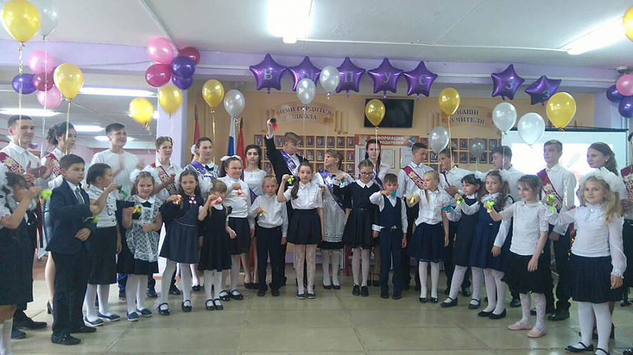 Фото последнего звонка 2018