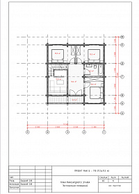 План второго этажа