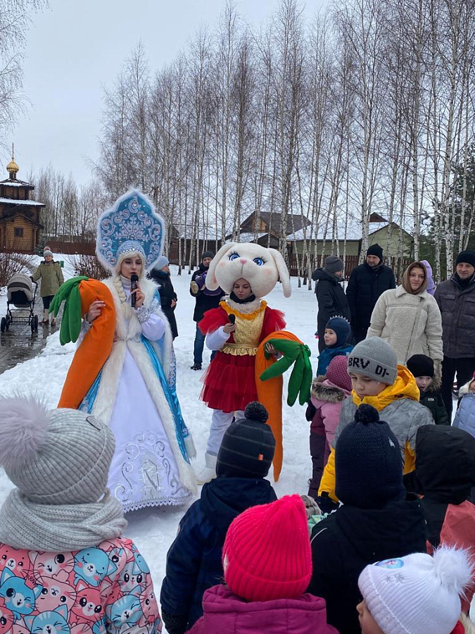 Зима на Романовских дачах 2023 год