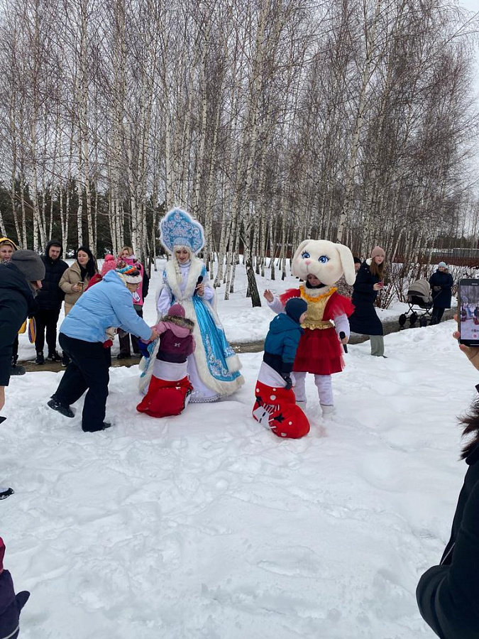 Зима на Романовских дачах 2023 год