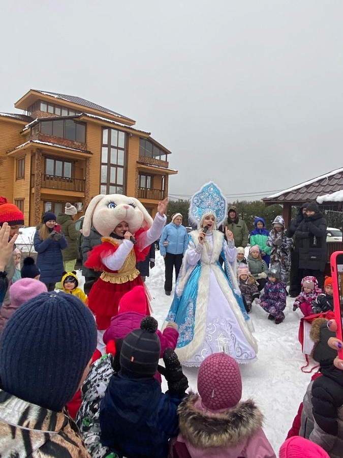 Зима на Романовских дачах 2023 год