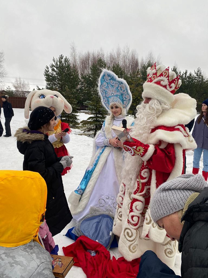 Зима на Романовских дачах 2023 год