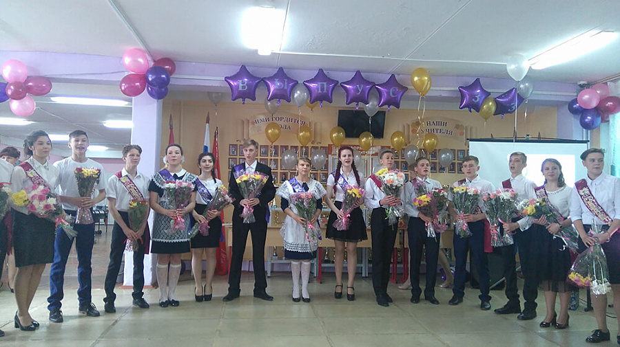 Фото последнего звонка 2018